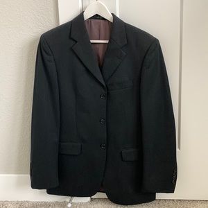 Black 100% wool blazer